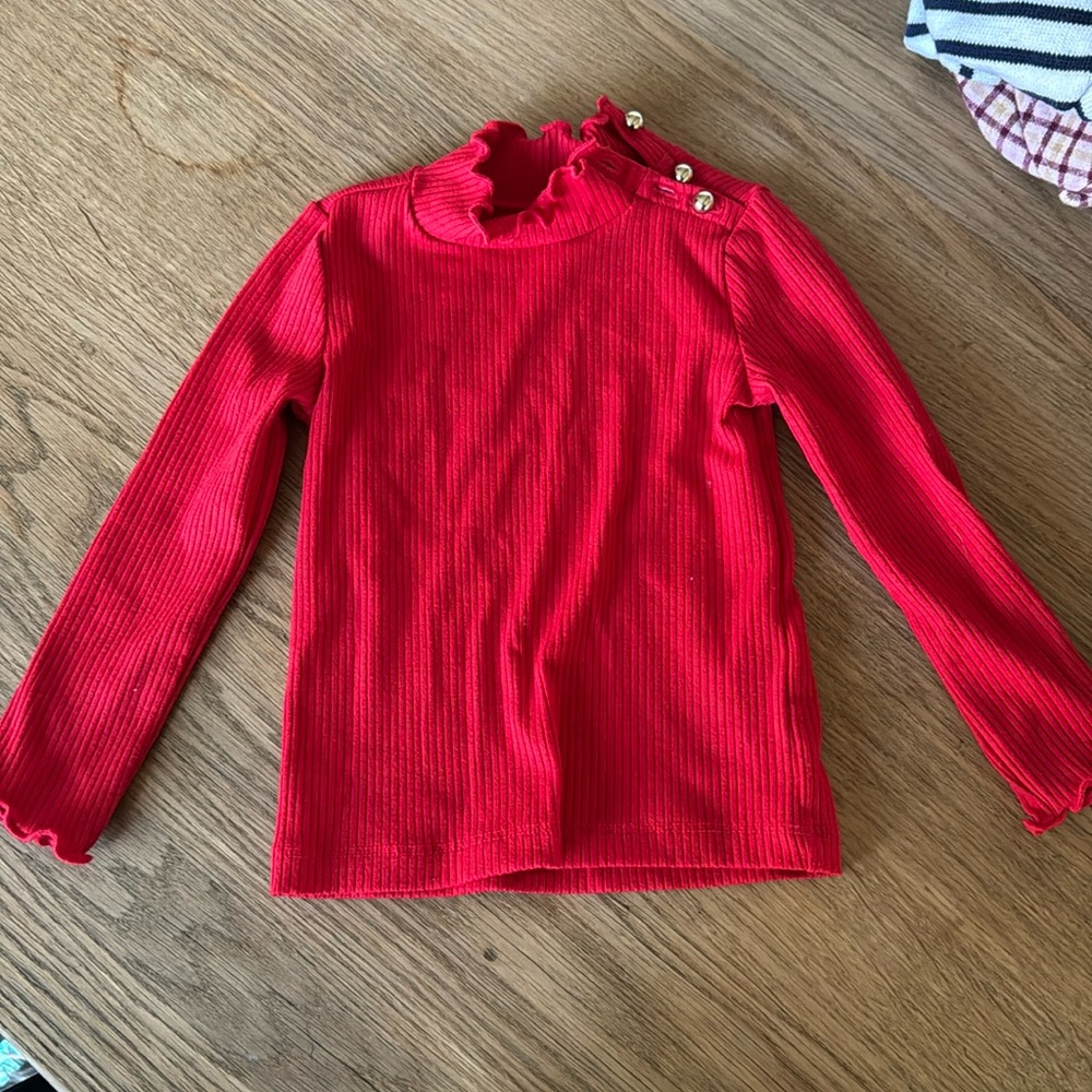Janie and Jack Ribbed Long Sleeve